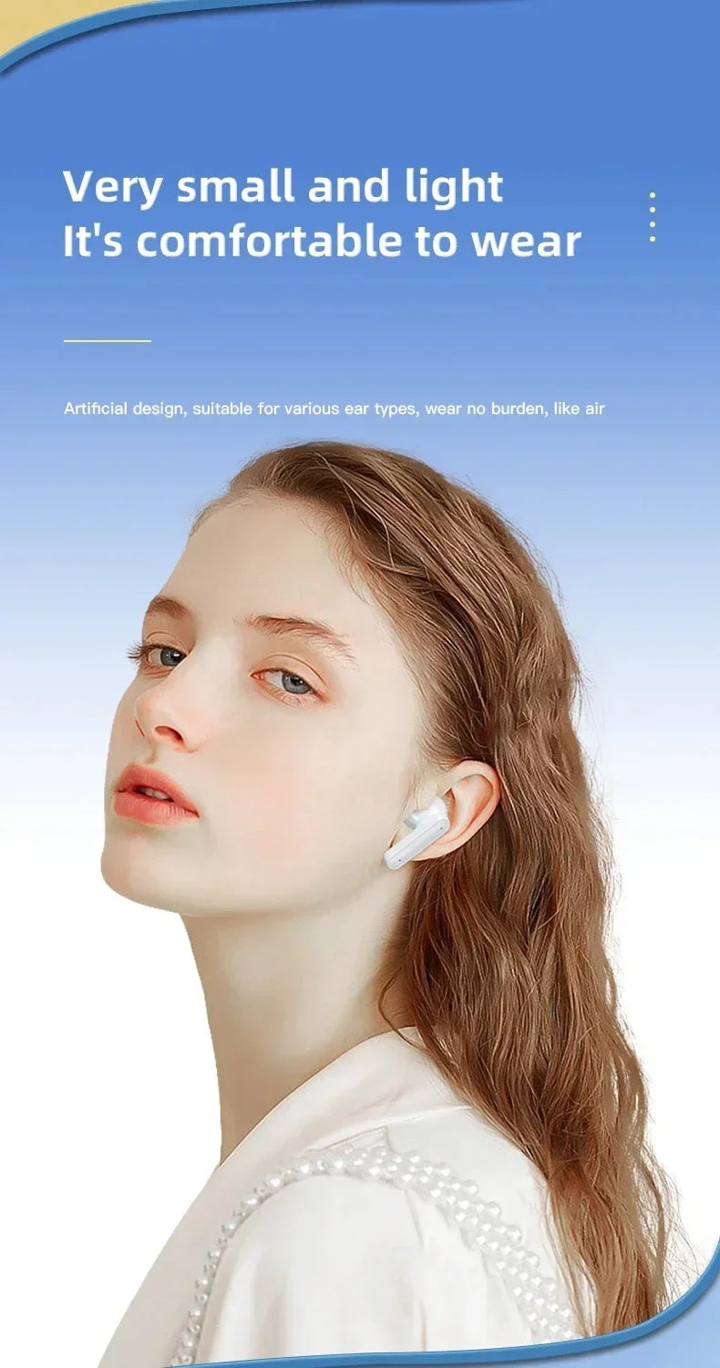 Lenovo Wireless Stereo Headphones Gaming Bluetooth Headset with Microphone Noise Cancelling High-Fidelity Bass