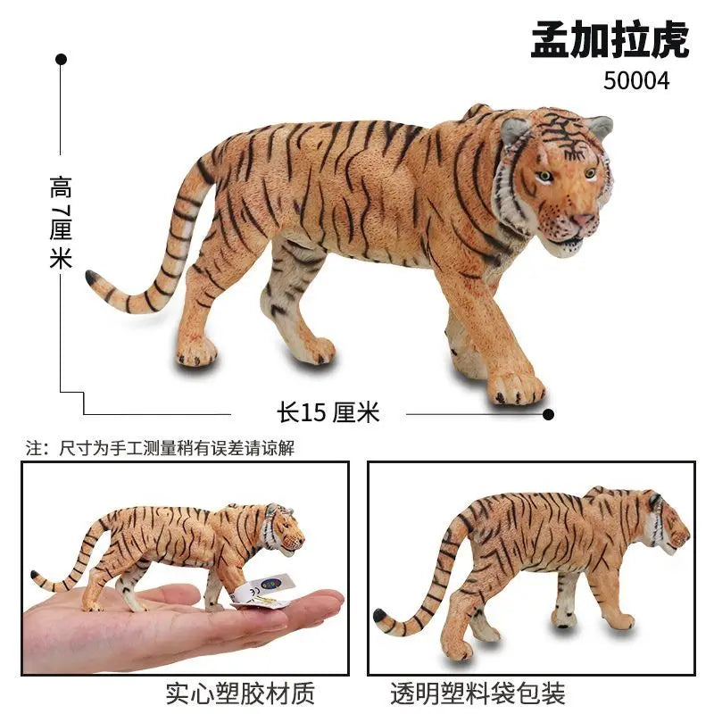 Realistic Plastic Animal Models Toys for Boys Tiger Panda Turtle Scorpion Educational Cognitive Playthings Static Dolls