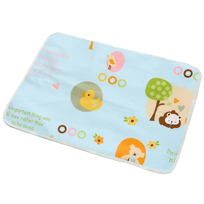 Waterproof Baby Changing Mat Reusable Newborn Baby Diaper Changing Pad Cover Infant Sheet Mattress Multifunction Floor Play Mats