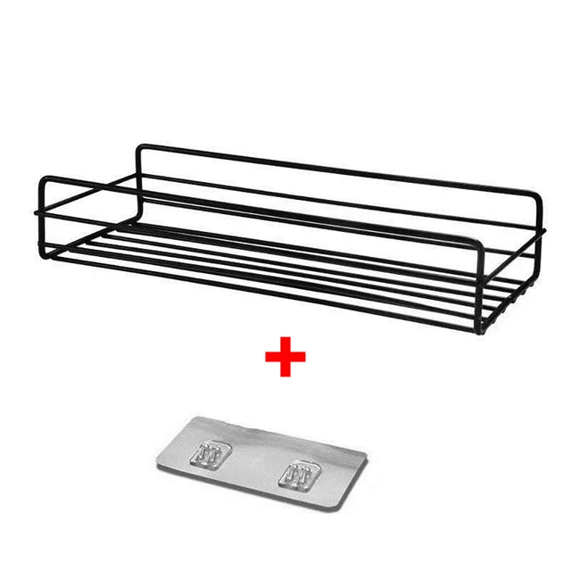 Bathroom Metal Shelves No-Drill Bathroom Organiser Cleaning Supplies Organiser Kitchen Supplies Storage Bathroom Accessories