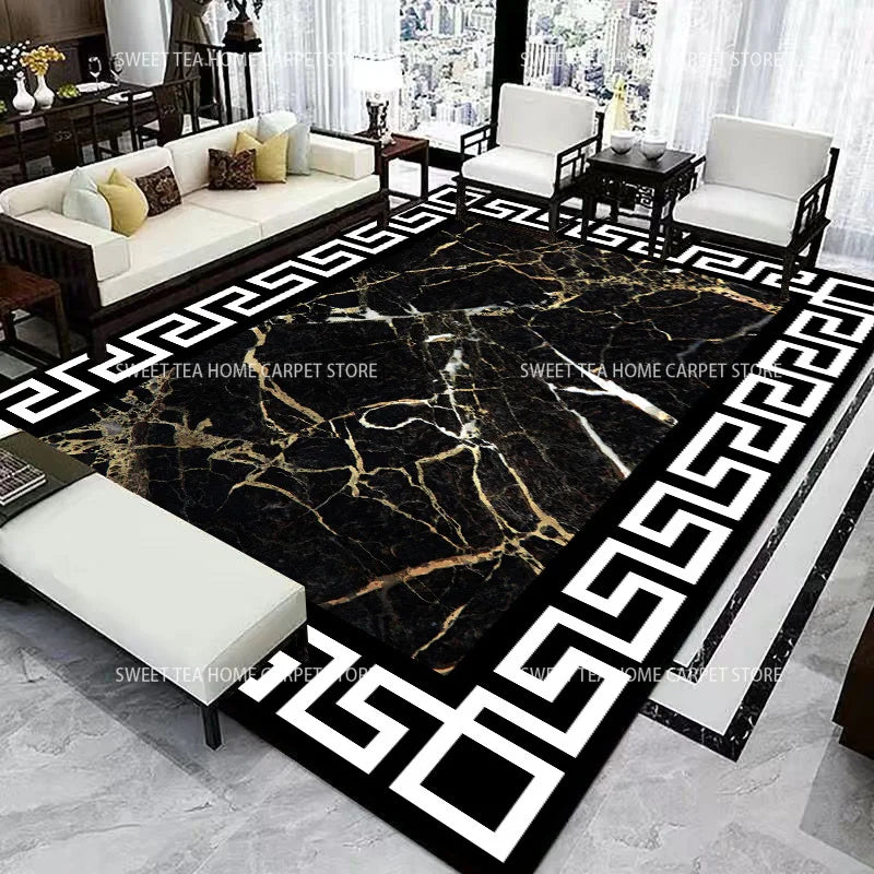 Nordic Light Luxury Living Room Rugs Modern Simplicity Style Bedroom Carpet Room Decor Non-slip Floor Mats Big Size 200x300