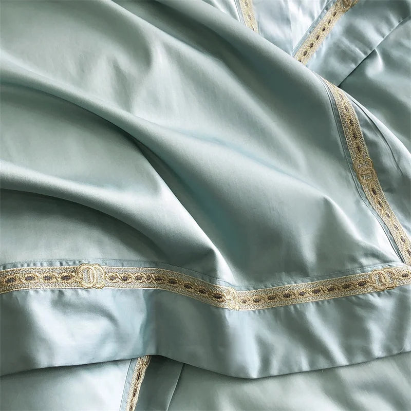Egyptian Cotton Luxury Embroidert Bedding Set