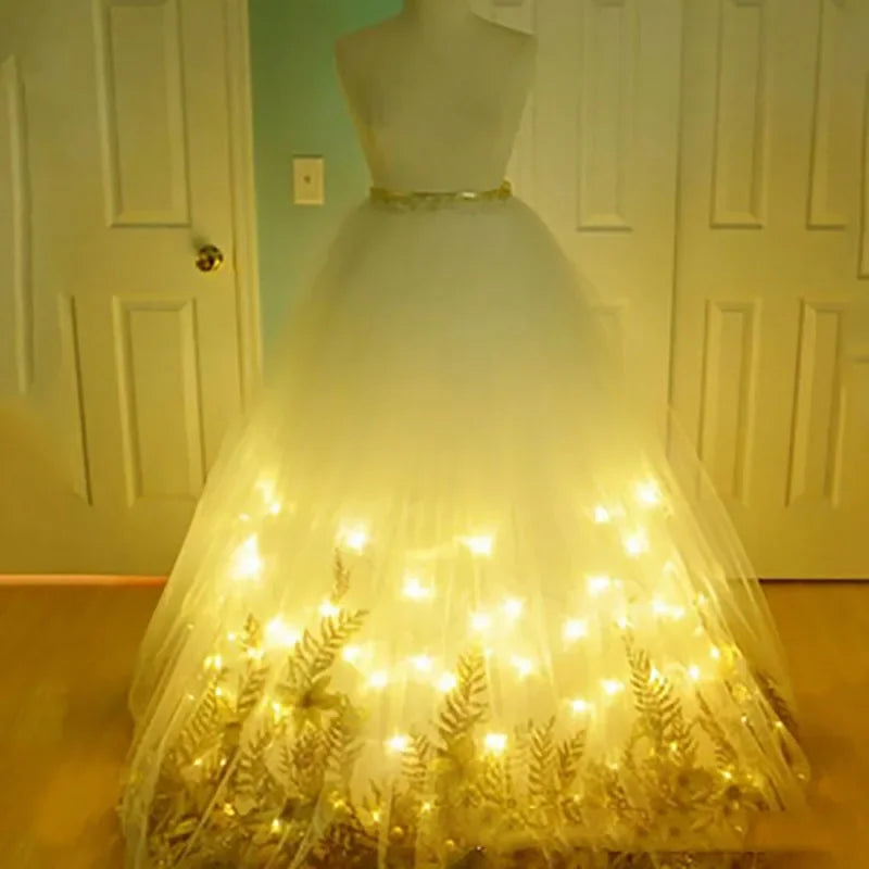 2/5/10M LED Copper Wire Light String Fairy Garland Battery Powered Garden Bedroom Party Wedding Christmas New Year Ornament