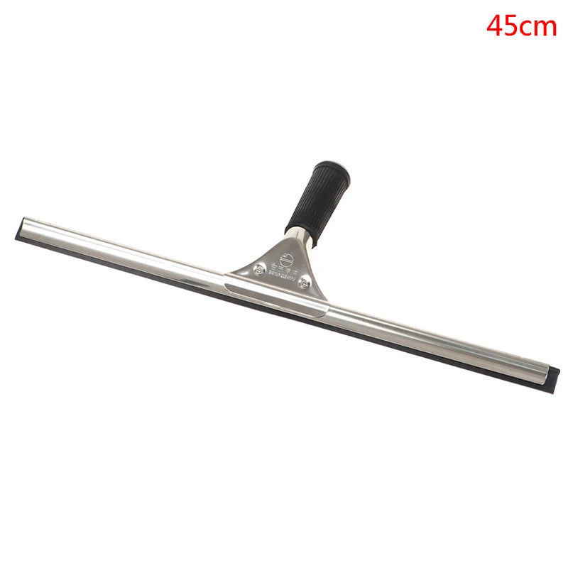 Household Glass Wiper Cleaning Bathroom Mirror Cleaner With Silicone Blade Hook Car Shower Squeegee Window Scraper