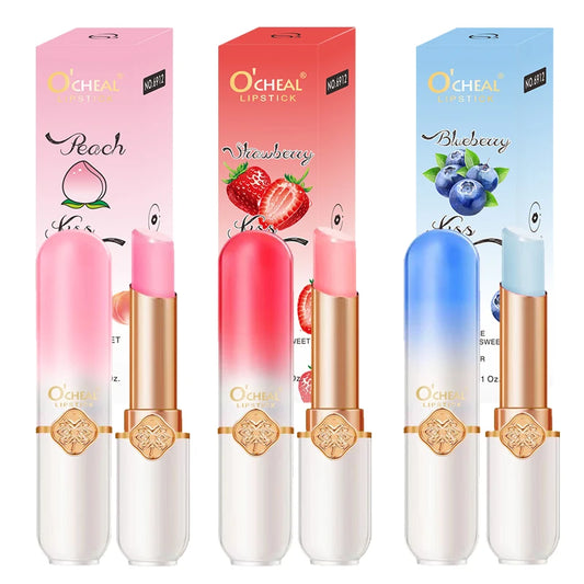 O'CHEAL Color Fruit Lipstick Peach Lip balm
