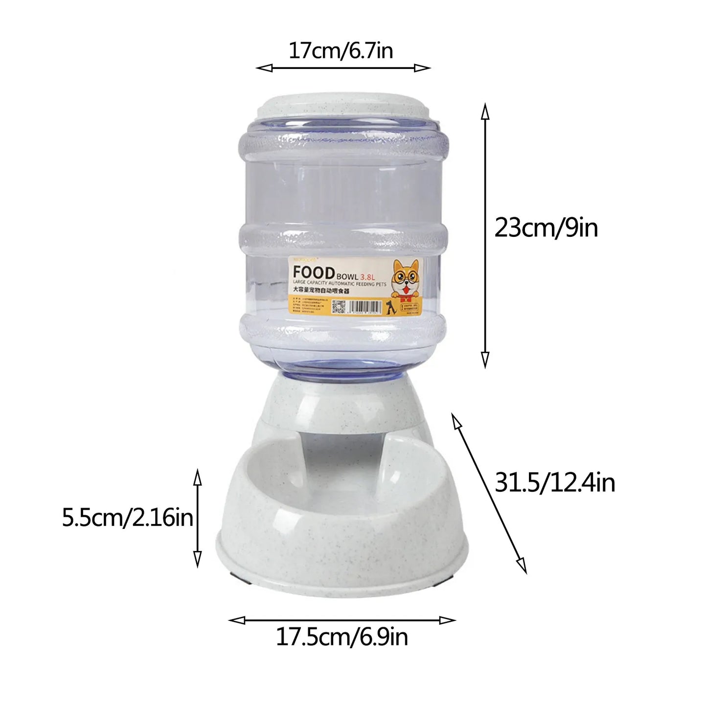 Large Capacity Automatic Pet Water Dispenser