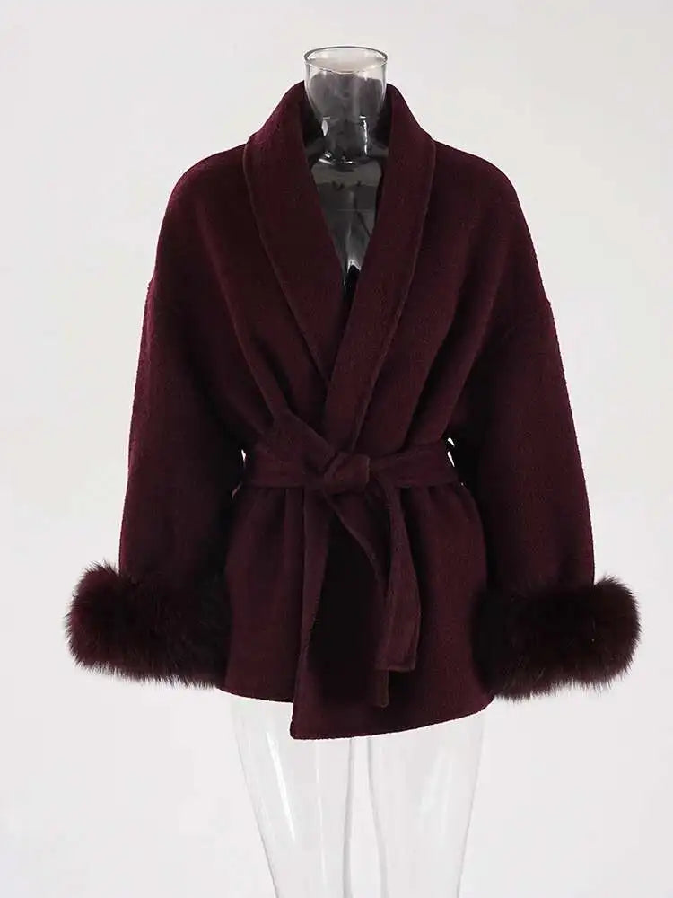 Elegant Lady Overcoat