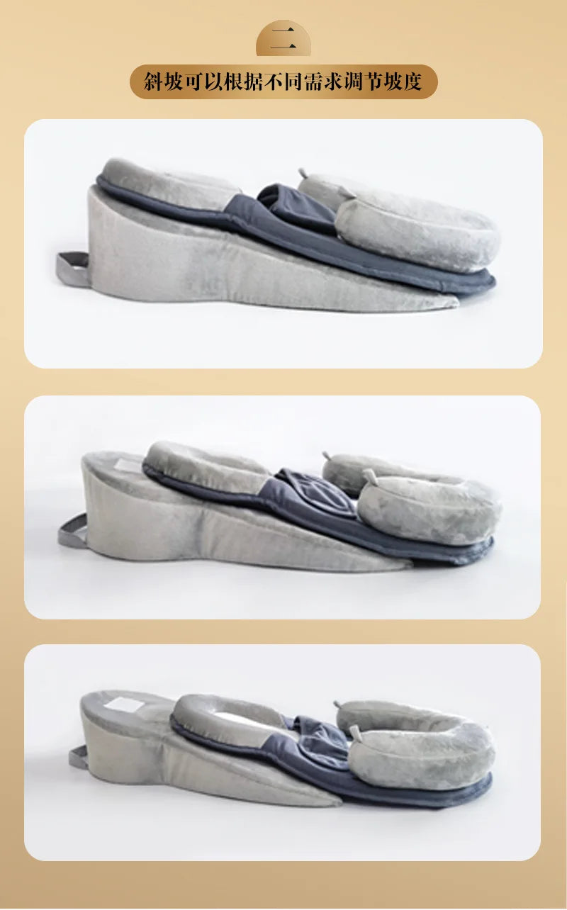 Baby Ramp Pillow, Seat Cushion, Wedge Pillow, Anti-Reflux Support, Newborn Nursing Pillow, Infant Anti-Spit-Up Pillow