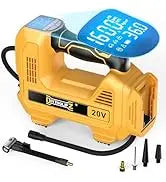 3/4" Cordless Impact Wrench for Dewalt 20V Battery: 1850FT-LBS(2500N.m) High Torque Impact Driver, 4-Speed Heavy Duty Impact wit