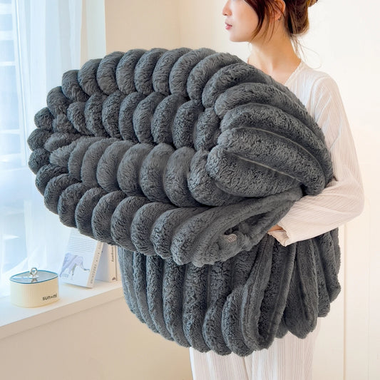 Striped Multi-functional Blanket