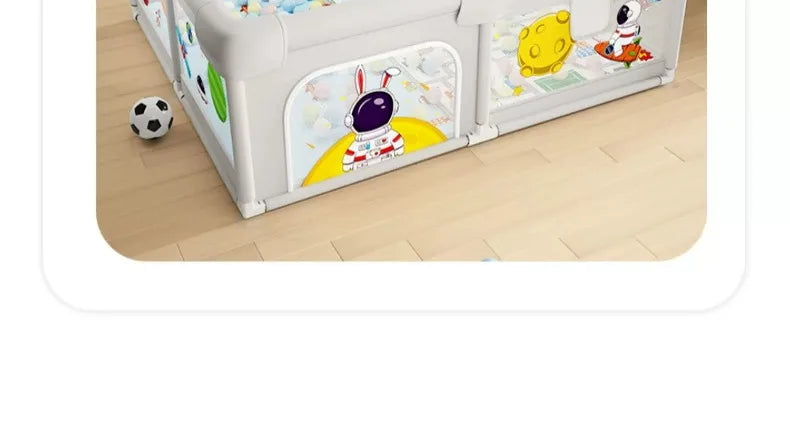 Baby Play Playpen Washable Baby Guardrail Indoor Children's Household Crawling Protective Mat Sponge To Prevent Bumps