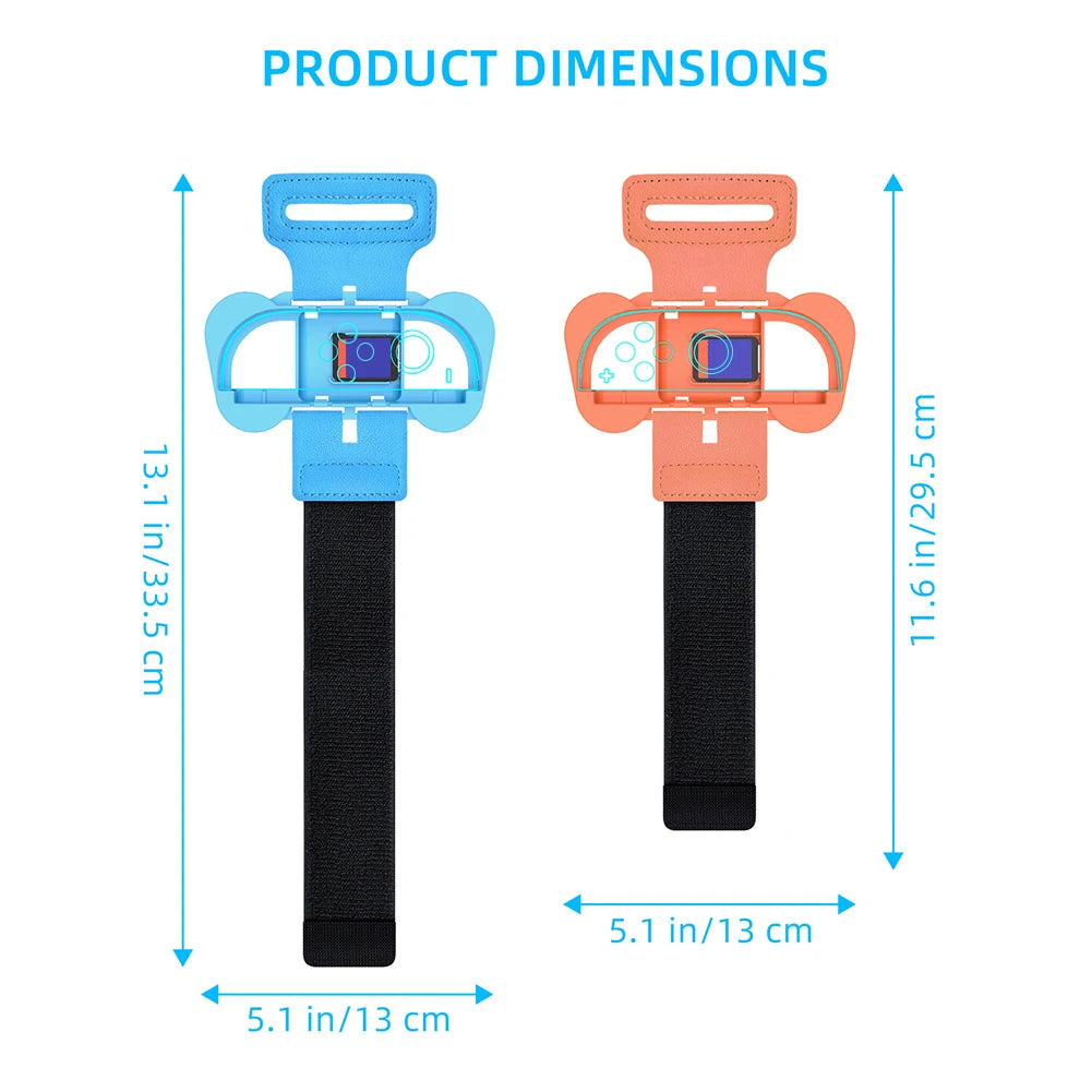 2PCS Adjustable Wrist Band for Nintendo for Switch 2 Joy-Con Controller Armband Dance Strap Wristband Compatible with Just Dance