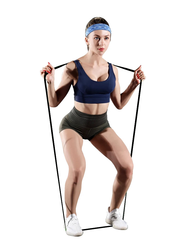 10pc Heavy Duty Latex Resistance Band