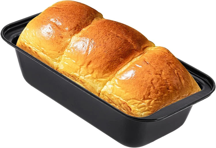 1 Piece Rectangle Loaf Pan Nonstick Carbon Steel Baking Bread Pan Kitchen Baking Tin Oblong Bread and Meat Bakeware YY121