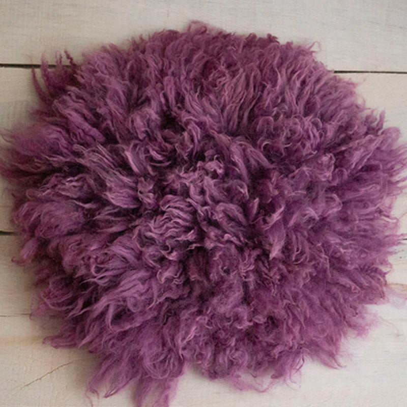 100% Flokatti Wool Mats Baby Photography Blanket Newborn Wrap Flokati Props for Newborns Photo Shoot Fotografia Accessories