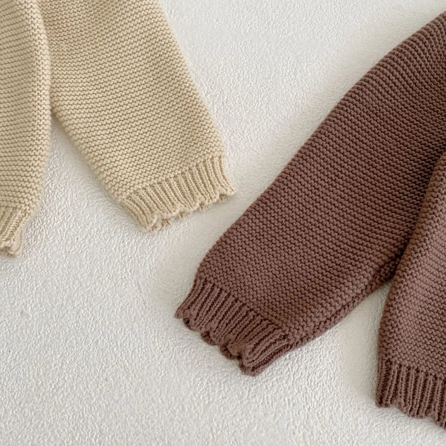 2025 Autumn New Baby Long Sleeve Sweater Coat Boys Girls O-neck Cardigan Jacket Infant Toddler Solid Versatile Knitted Clothes