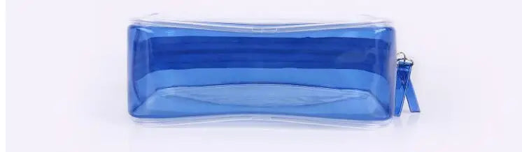 Transparent PVC Waterproof Zipper Makeup Cosmetic Bag