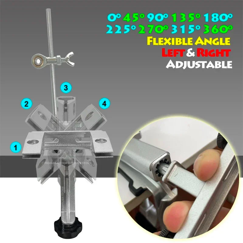 Professional Knife Sharpener Aluminum alloy Fixed Angle Sharpener Diamond Stone Whetstone Kitchen Tools Sharpen Machine Knives