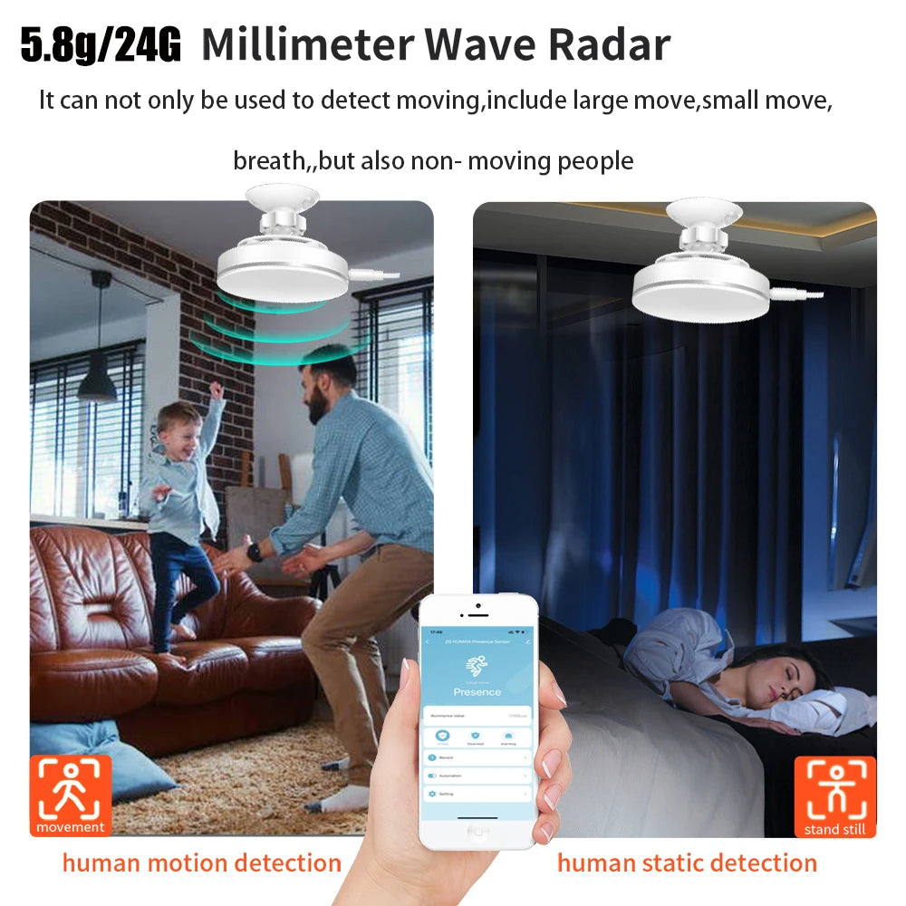 Tuya WiFi Smart Human Body Presence Detector
