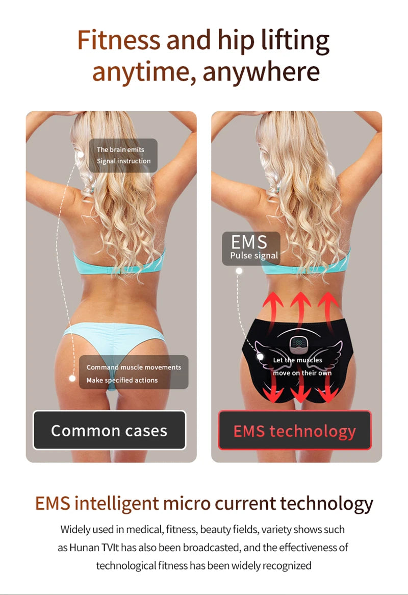Electric EMS Hip & Buttock Muscle Stimulator