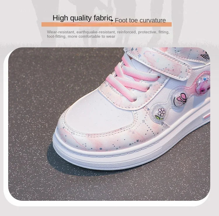 Girls’ Casual Elsa Princess Shoes – Stylish and Comfortable Footwear