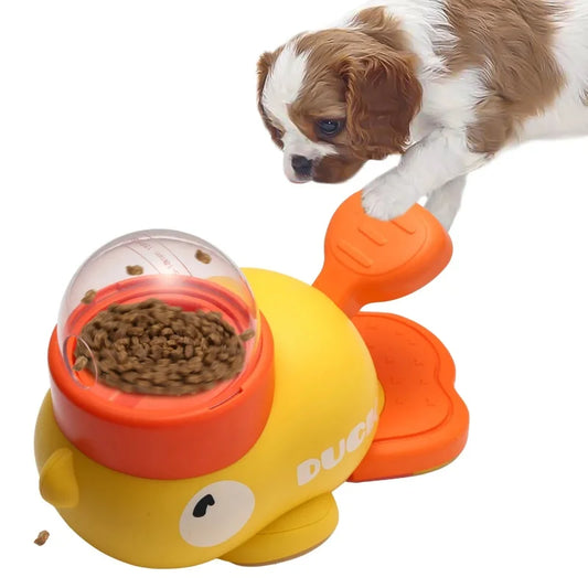 Automatic Cat & Dog Feeder Toy – Interactive Treat Dispenser for Pet Training and Snacks