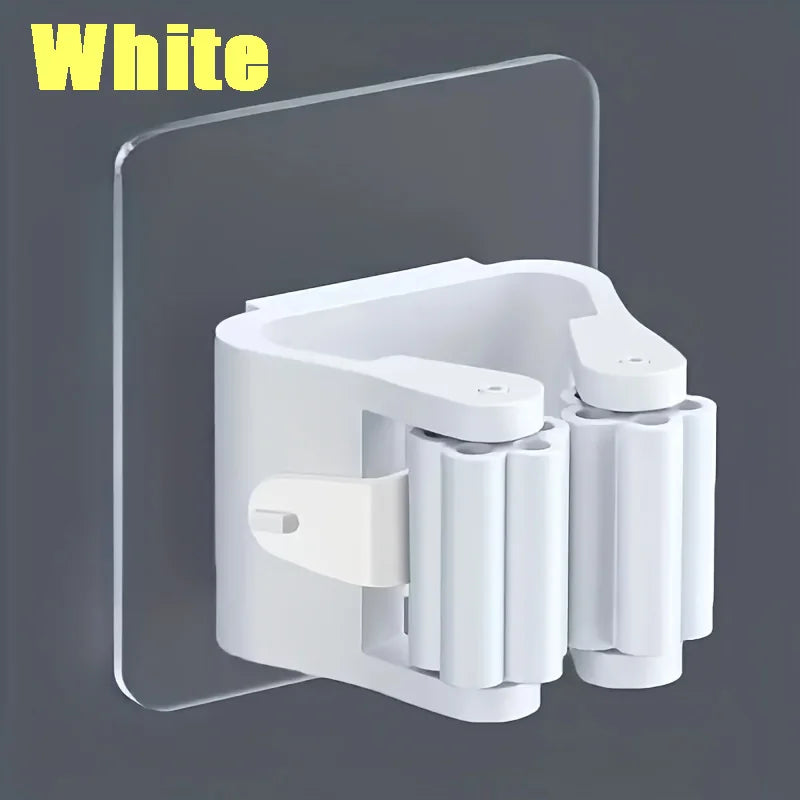 10Pc Wall Mounted Mop Organiser Holder