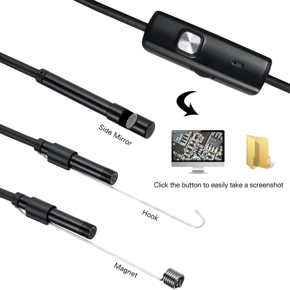 LED Camera 7.0 mm TYPE-C Endoscope