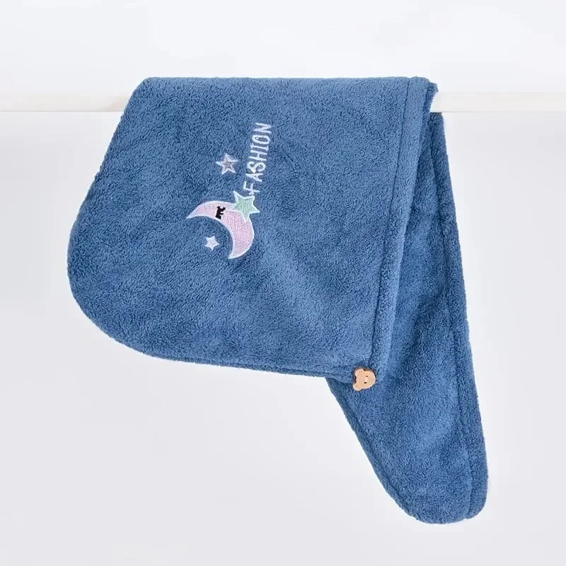Absorbent Women Head Towel Dry Hair Hat