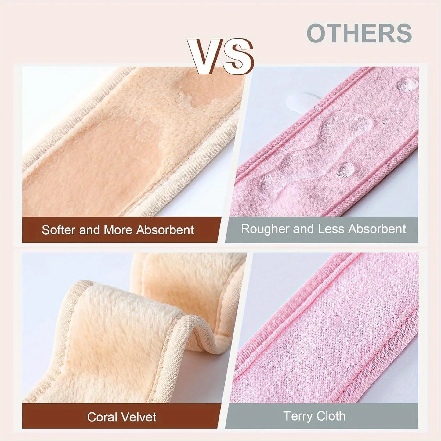 Adjustable Make Up Headbands