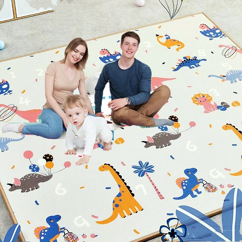 Play Mat for Children's Thick Safety Mat Friendly Crawling Play Mats Folding Mat Carpet Rug Playmat