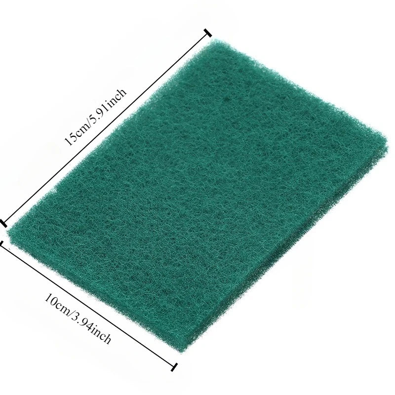 10/20/30PCS Scrub Pads Household Kitchen Oil Removal Dishwashing Pot Pads Scratch Free Multipurpose Reusable Cleaning Dishrag
