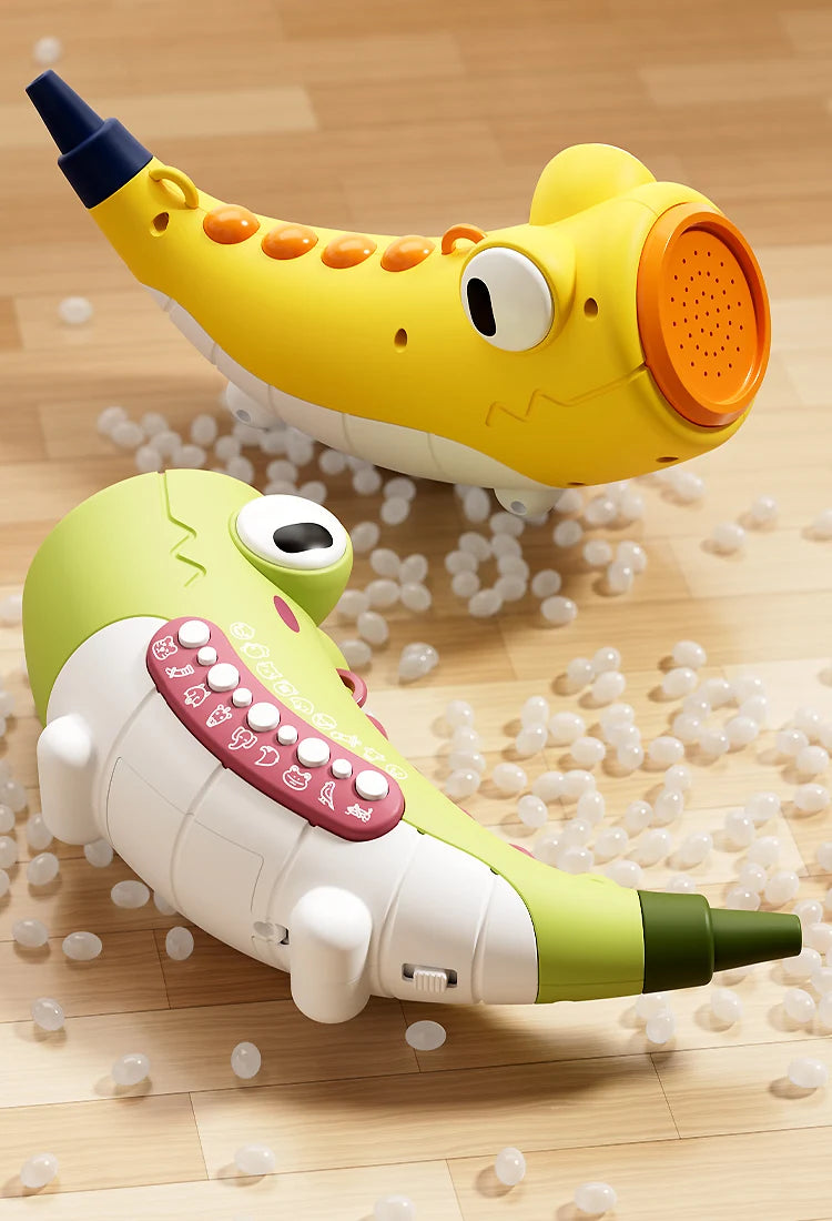 Kids Animal Horn Blowing Toy – Interactive Sound Learning and Oral Muscle Trainer with Easy-Clean Design