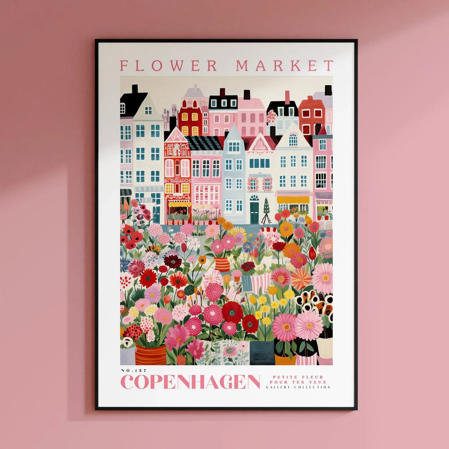 Amsterdam Flower Market Poster, Amsterdam Poster, Flower Market Print, Flower Wall Art, Botanical Poster, Floral Wall Art, Boho