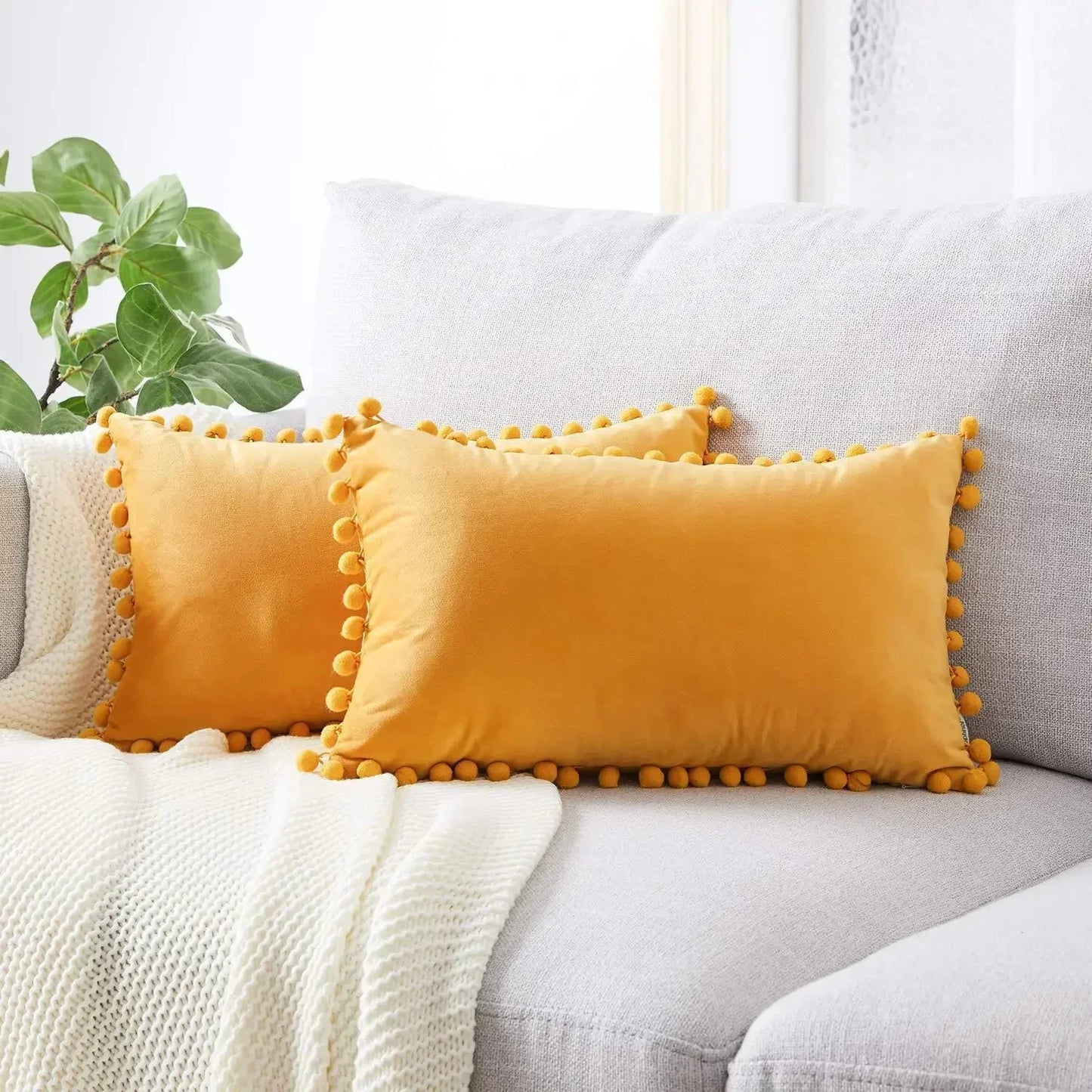 Soft Velvet Cushion Cover