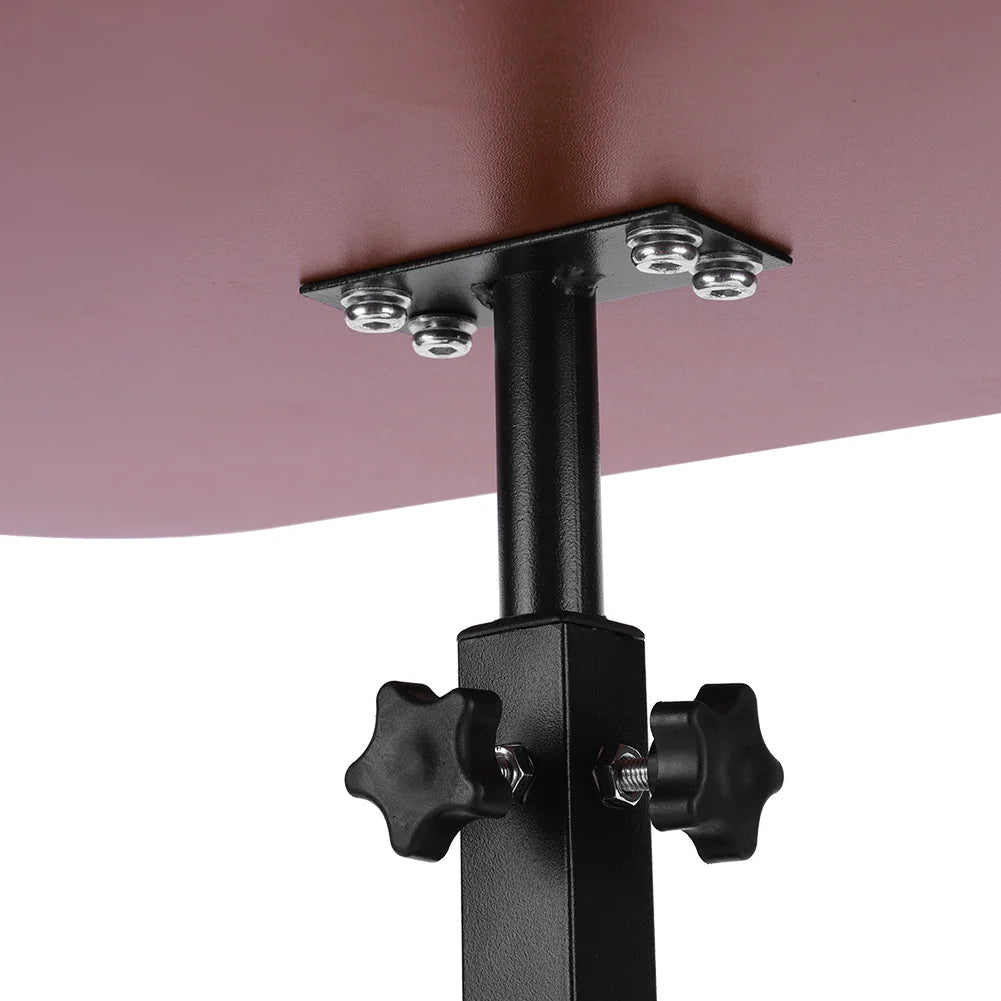 C Shaped Side Table Portable Corner Table 360°Swivel & Flip Top C Shaped End Table for Couch Laptop Stand Coffee Drink Table