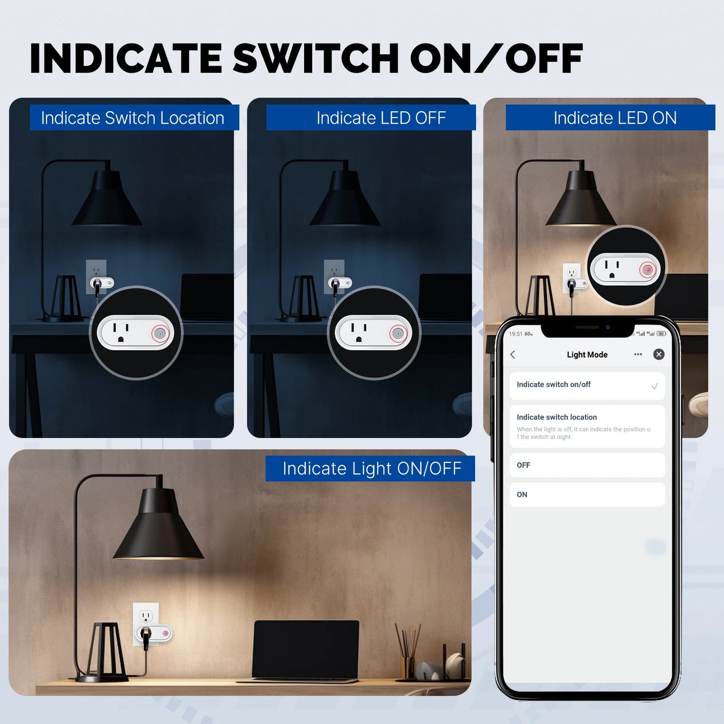 MOES Smart EU/US/UK Plug Matter WiFi Socket 15/16A Timer Outlet Power