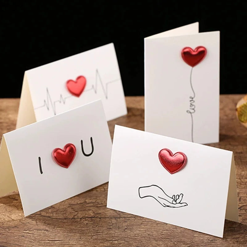 Cards And Envelopes - Envelopes With Blank Cards, Tiny Valentines Day Card, Little Love Notes For Him, Her, Wife, Husband