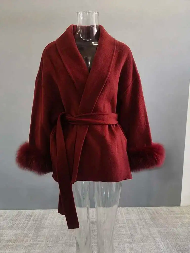 Elegant Lady Overcoat