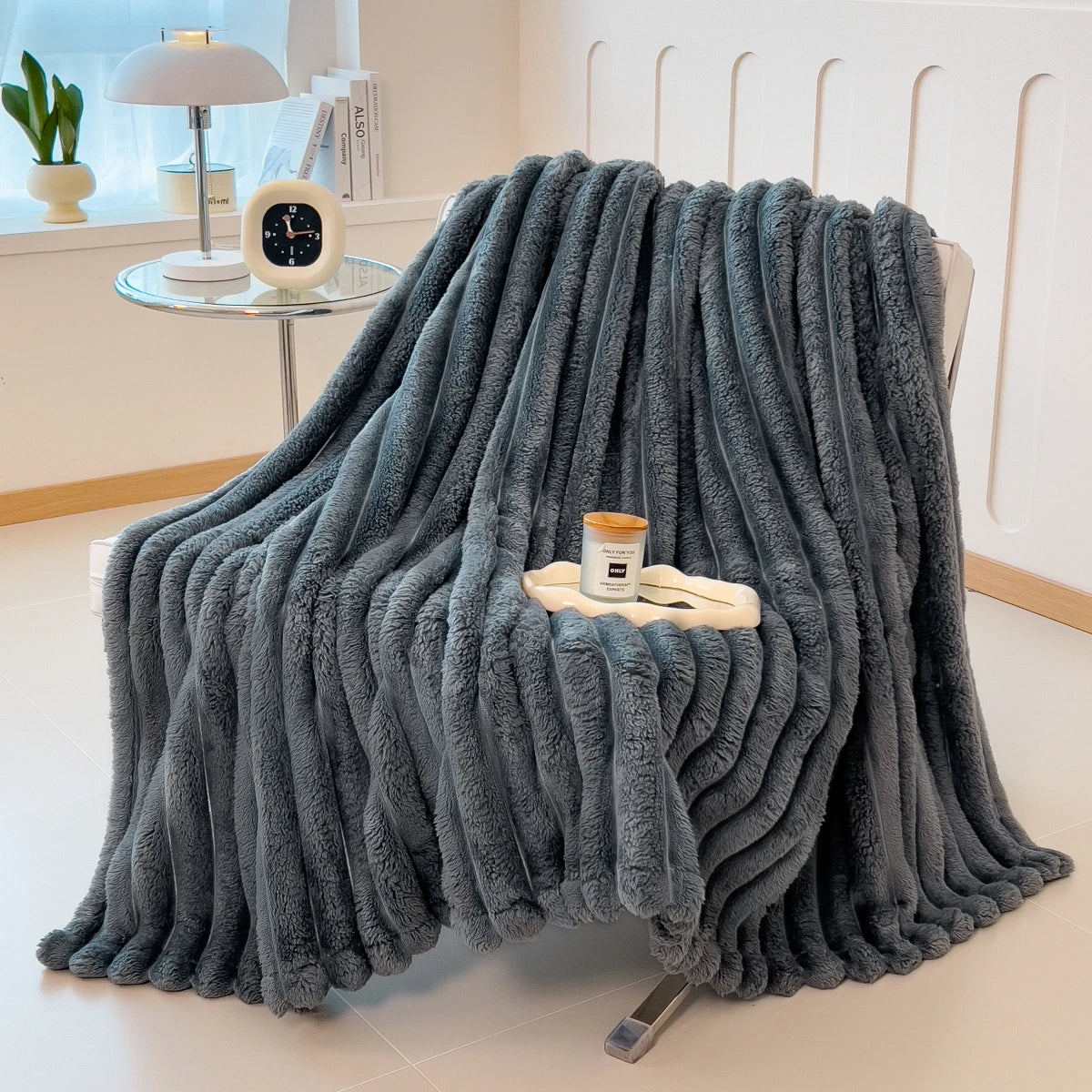 Striped Multi-functional Blanket