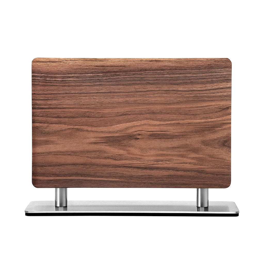 XINZUO Walnut Solid Wood+430 Stainless Steel Wood Knife Stand Kitchen Supplies Magnetic Double-sided Suction Knife Holder Tool