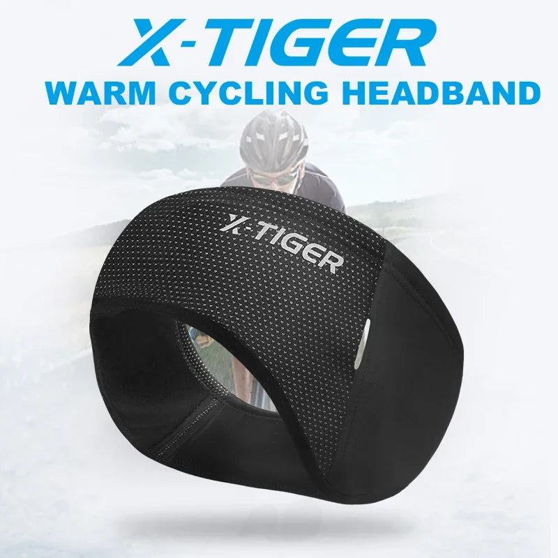 X-TIGER Windproof Fleece Cycling Balaclava - Thermal Sport Face Mask for Winter Biking Running Skiing (Moisture-Wicking/Unisex)