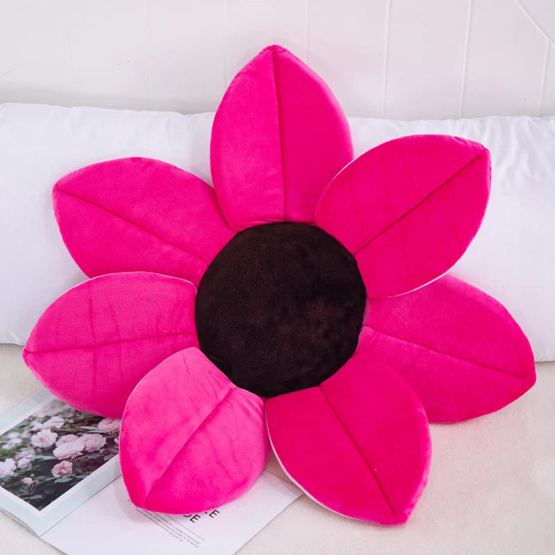 70cm Baby Blooming Bath Mat Flower Bathtub Newborn Foldable Four Petal Flower Shower Cushion Mat Baby Security Petal Seat Pad