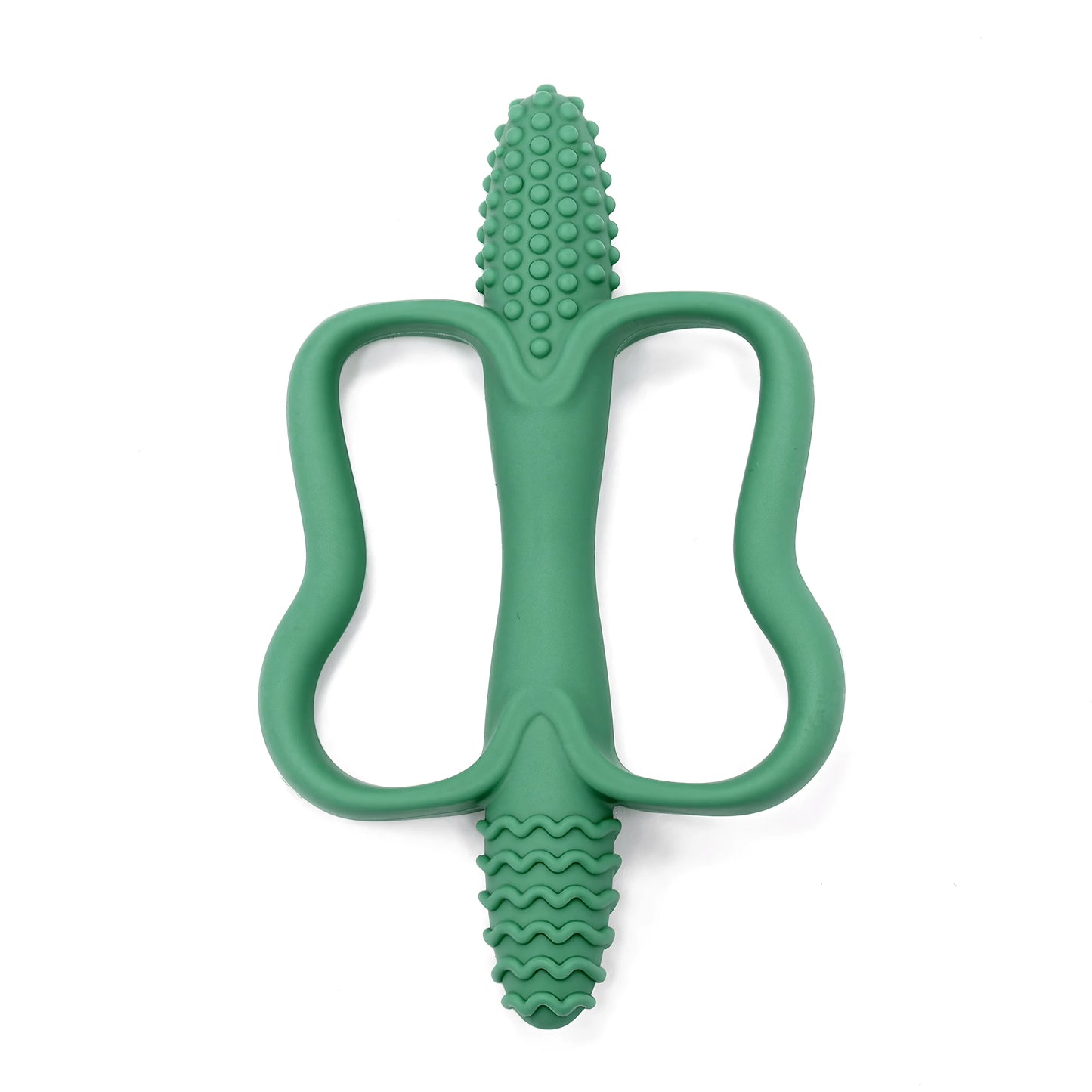 Baby teething toys with easy-grip handles, food-grade silicone teething toys, suitable for babies 0-6 months, 6-12 months