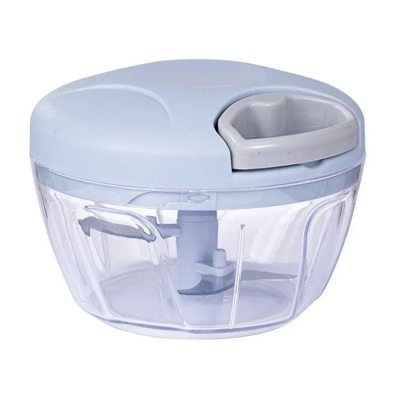 500/900ML Manual Garlic Chopper Press Stainless Steel Multi-Purpose Food Cutter Heavy Duty Ergonomic Kitchen Tool
