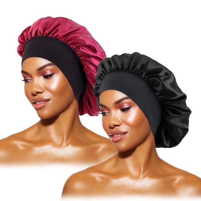 Satiin Elastic BandB Head Cap