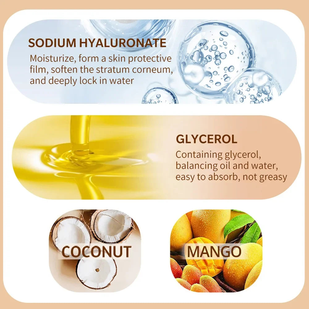Coconut & Mango Flavor Body Butter Cream
