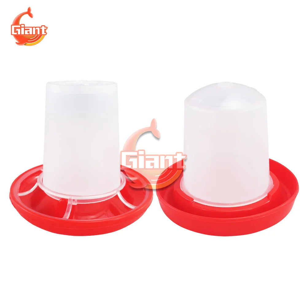 Chicken Chick Feeder & Waterer – Manger Grid Design for Easy Feeding and Drinking