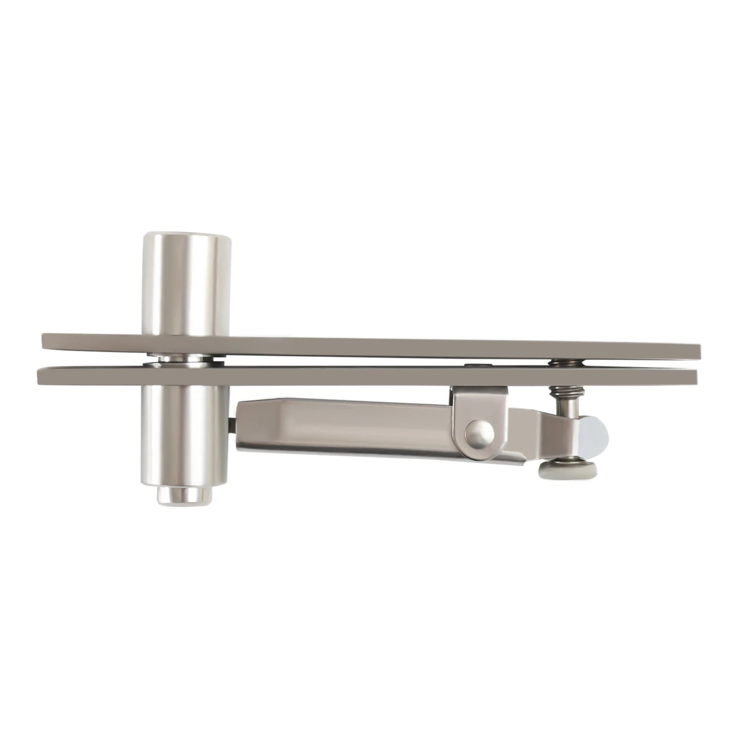 2 Sets Door Pivot Hinge Heavy Duty Hidden Bookcase Hinges Secret Door Hinges 360° Rotation Shaft
