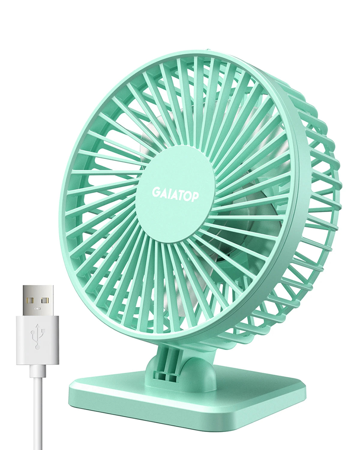 GAIATOP Mini USB Desktop Portable Fan